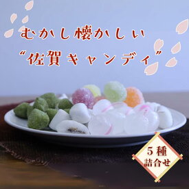 【ふるさと納税】佐賀のご当地キャンディ詰合せ（5種類×2袋）：B115-016