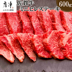 【ふるさと納税】佐賀牛の女王希少部位『ヒレ』肉のミニヒレステーキ600g BBQや焼肉に最適!A5〜A4等級 ギフト 牛肉 国産「2025年 令和7年」