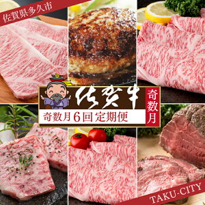 【ふるさと納税】【肉の定期便 奇数月×6回】極上の佐賀牛 食べ比べ 計2.05kg ステーキ ロース ハンバーグ カルビ 焼肉 しゃぶしゃぶ 焼きしゃぶ ローストビーフ 佐賀県産 佐賀牛 黒毛和牛 国