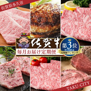 【ふるさと納税】【肉の定期便 12ヶ月】極上の佐賀牛 食べ比べ 計5.2kg ステーキ ローストビーフ 肩ロース 切り落とし ロース 焼きしゃぶ ハンバーグ カルビ 焼肉 焼き肉 定期便 12回 12 12ヶ月