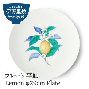 【ふるさと納税】Lemon φ29cm Plate 028-H832