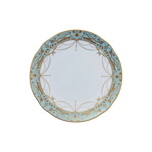 【ふるさと納税】オマージュ コレクション 18cmクーププレート(藍白絵唐草文) 058-H1150