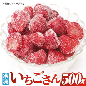 【ふるさと納税】冷凍いちご いちごさん 500g /愛まんてん [UBD007]