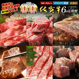 【ふるさと納税】高評価★4.9 佐賀牛 食べ比べ 定期便 6回 6ヶ月 毎月発送 ステーキ 焼肉 すき焼き しゃぶしゃぶ サイコロ 和牛 黒毛和牛 牛肉 肉 国産 冷凍 ブランド牛 高級 贅沢 ランキング 人気 おすすめ リピーター 佐賀県 鹿島市 I-29