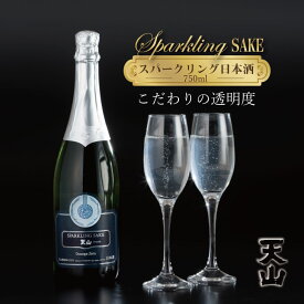 【ふるさと納税】天山酒造 天山スパークリングSAKE （750ml） 日本酒 天山酒造 七田ブランド
