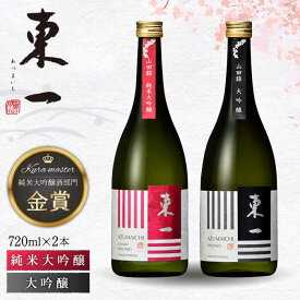 【ふるさと納税】東一 大吟醸・ 純米大吟醸 セット 720ml 2本 酒 お酒 日本酒 地酒 銘酒 東一 五町田酒造 佐賀県嬉野市/嬉野酒店 [NBQ001]