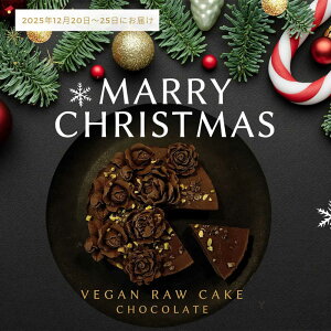 yӂ邳Ɣ[Łzy50zNX}X聙A100 Vegan Raw Cake Chocolatei`R[g/MTCYjEEisgp̃XC[c B[K[P[L y1220`25͂