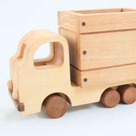 【ふるさと納税】日本製!!「優しい木の玩具 トラック」 1個