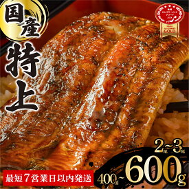 【ふるさと納税】＜丑の日までにお届け＞累計30万件突破　国産 うなぎ 蒲焼 2尾 計400g〜3尾 計600g 選べる配送月 特大 特上 鰻 ウナギ 炭火焼き 宮崎産 鹿児島産 他九州産