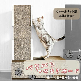 【ふるさと納税】トンネル型猫の爪とぎ（ウォールナット調）紙 段ボール ペット用品 ストレス解消 玩具 猫のおもちゃ ねこ ネコ 爪研ぎ つめとぎ エコ ストレス解消 おすすめ （FS001）