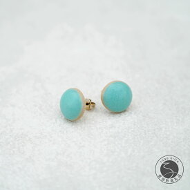 【ふるさと納税】有田焼 翡翠ピアス 【 茂正工房 】 梶原大敬 陶器 ピアス アクセサリー ジュエリー 青磁 手作り 伝統工芸 A22-67