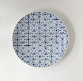 【ふるさと納税】有田焼 盛皿 麻の葉紋 白峰堂 A45-96