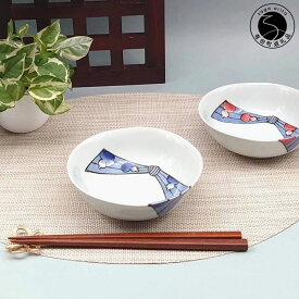 【ふるさと納税】有田焼 惣太窯 取り鉢 14cm ペア 2個セット 無瓢結び絵【白峰堂】食器 器 うつわ 手描き 鉢 小鉢 A25-523