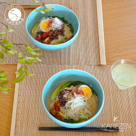 【ふるさと納税】 【アウトレット】有田焼 17cm ボウル 2枚 セット【金善製陶所】食器 器 うつわ 磁器 陶磁器 丼ぶり 丼 どんぶり シンプル モダン ペア ブルー 青 A14-124