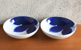 【ふるさと納税】深川製磁 【有田焼】IROHA ペアめん鉢 A50-109