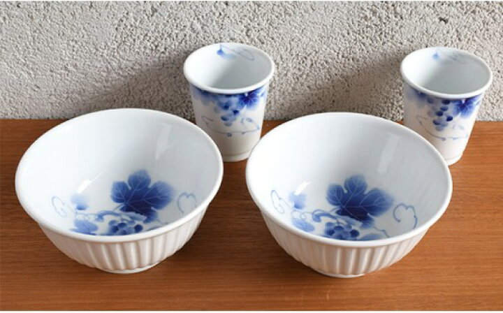 楽天市場】【ふるさと納税】深川製磁 有田焼 ブルーワイナリー麺丼 