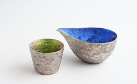 【ふるさと納税】有田焼 麟 Lin プラチナ 冷酒器 金照堂 和食器 うつわ 器 食器 酒器 片口 ぐい呑み ぐいのみ おちょこ お猪口 冷酒 晩酌 メタリック ギフト 贈答 盃 かっこいい おしゃれ ハレの器 ハレの日 40000円 4万円 A40-205
