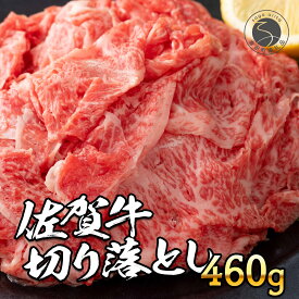 【ふるさと納税】佐賀牛 切り落とし460g【旨味豊富なブランド牛！煮物から炒め物まで多種多様な料理に使える切り落とし肉】N12-17