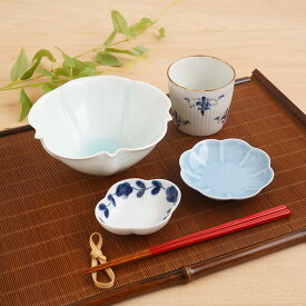 【ふるさと納税】有田焼 涼しげブルー 夏のうつわセット マルシゲ陶器 食器 器 うつわ 陶磁器 皿 ギフト 贈答 35000円 3.5万円 A35-464