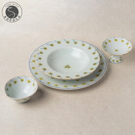 【ふるさと納税】有田焼 ミモザお家イタリアンセット【染付の器 匠】食器 器 うつわ 手描き ミモザ パスタ皿 スープ皿 イタリアン 家飲み ギフト 電子レンジ対応 100000円 10万円 A100-108