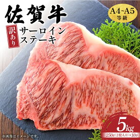 【ふるさと納税】容量が選べる！艶さし！【A4〜A5】佐賀牛サーロインステーキセット 約250g〜1kg・訳あり5kg／ふるさと納税 佐賀牛 肉 牛肉 黒毛和牛 国産 サーロイン ステーキ にく 佐賀 佐賀県 国産牛 佐賀県産 ブランド牛 ギフト 贈答 送料無料 お肉