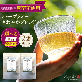 【ふるさと納税】【選べる回数】ハーブティー ＜さわやかブレンド＞ 2袋 ( 5パック×2袋 ) 単品 or 定期便 【Goenヘルス&ビューティー】 [HBQ004] / 水・ソフトドリンク お茶・紅茶 茶葉・ティーバッグ ハーブティー