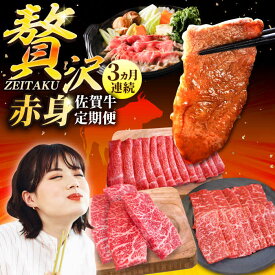 【ふるさと納税】【牧場直送】【3回定期便】佐賀牛 贅沢 赤身 定期便【佐賀セントラル牧場】佐賀牛 黒毛和牛 贅沢 A4 A5 肉 お肉 ランキング 人気 おすすめ 冷凍 ギフト 佐賀県 白石町 [IAH083]