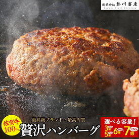 【ふるさと納税】絶品！佐賀牛100％ハンバーグ　150g×3個・5個・6個・7個 | 佐賀牛 国産 和牛 ブランド牛 ハンバーグ 佐賀県 太良町