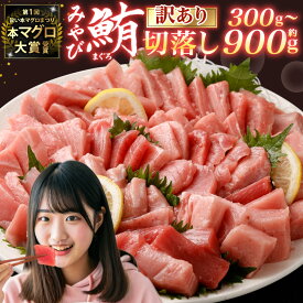 【ふるさと納税】訳あり みやび鮪 切り落とし 端っこちゃん 選べる 内容量 ( 約300g / 約400g / 約500g / 約600g / 約900g ) | 坂田水産 マグロ 本マグロ 冷凍まぐろ 冷凍鮪 まぐろトロ 鮪トロ 国産鮪 国産まぐろ 本鮪 魚 刺身 長崎県 長崎市 送料無料