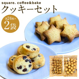 【ふるさと納税】プレーン＆チョコチップクッキーのセット 2袋 各24枚入り 2種類 セット プレーン チョコチップクッキー クッキー 焼菓子 デザート スイーツ 長崎市 送料無料