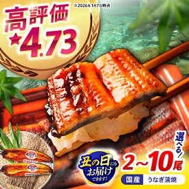 【ふるさと納税】【お中元対応可】＜諫早淡水＞うなぎ蒲焼 2〜10尾 / うなぎ ウナギ 鰻 unagi 蒲焼き 蒲焼 かばやき ひつまぶし うな重 うな丼 冷凍 / 諫早市 / 諫早淡水株式会社 [AHAT004] 丑の日 土用丑の日