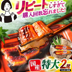 【ふるさと納税】【お歳暮ギフト】【最速発送】＜諫早淡水＞特大うなぎ蒲焼2尾 / うなぎ ウナギ 鰻 unagi 蒲焼き 蒲焼 国産 特大 冷凍 うな重 うな丼 ひつまぶし / 諫早市 / 活うなぎ問屋 諫早淡水 [AHAT014] 最短 最速 スピード 発送