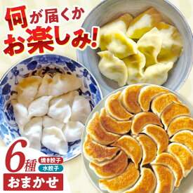 【ふるさと納税】＜選べる配送月＞餃子 6種おまかせ便 / ギョウザ ぎょうざ 餃子 焼餃子 水餃子 冷凍 / 諫早市 / 餃子のかわしも[AHBM005]