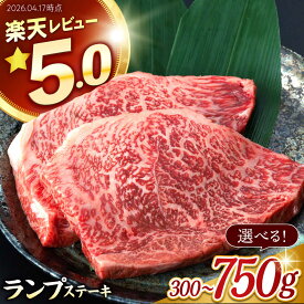 【ふるさと納税】【お中元対応可】＜選べる枚数＞長崎和牛 A5 ランプステーキ 300g〜750g 150g×2枚 3枚 4枚 5枚 / 楽天限定 ランプ 赤身 ステーキ A5ランク 希少部位 すてーき steak 高評価★5 ステーキ 2枚 3枚 4枚 5枚 らんぷ / 諫早市 / 野中精肉店 [AHCW002]