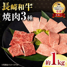 【ふるさと納税】長崎和牛焼肉セット(モモ400g・肩ロース200g・カルビ400g) 計1kg / 牛肉 モモ もも ロース ろーす 肩ロース カルビ かるび 焼肉 焼き肉 小分け / 大村市 / おおむら夢ファームシュシュ[ACAA136]