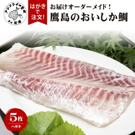 【ふるさと納税】お届けオーダーメイド！鷹島のおいしか鯛1.2kg×5【I0-013】 タイ 鯛 真鯛 マダイ 贈答用 真空パック 魚 刺身 アラ 煮付