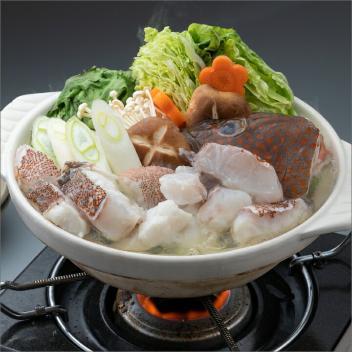 楽天市場 ふるさと納税 A 185 対馬産 アコウ キジハタ 鍋セット 500g 長崎県対馬市