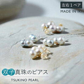 【ふるさと納税】壱岐産 双子真珠のピアス [JDX003] 167000 167000円