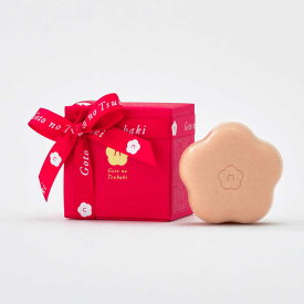 【ふるさと納税】【リボン付き】椿酵母せっけん 110g 美容 スキンケア 洗顔 五島市/五島の椿[PEG037] 椿酵母 せっけん 石鹸 洗顔 スキンケア 美容