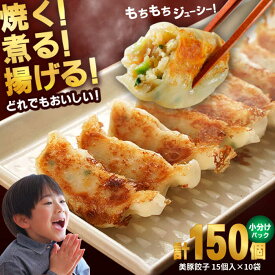 【ふるさと納税】【選べる内容量】美豚餃子15個入×5/10袋 五島市 長崎 五島列島/長崎フードサービス [PEL003] 小分け 冷凍 餃子 ギョーザ 美豚 豚肉 国産野菜 焼くだけ 簡単 時短 お手軽 おかず 惣菜 水餃子 揚げ餃子 蒸し餃子 お取り寄せ 年内発送