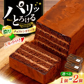 【ふるさと納税】【☆2/8入金までバレンタインお届け☆】＼レビューキャンペーン実施中／ 濃厚チョコレートケーキ（チョコレンガ ）＜お菓子のいわした＞ [CAM056] 西海 ケーキ チョコレート 贈答 ギフト 記念日 バレンタイン ホワイトデー クリスマス 誕生日 10000円 1万円