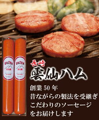 【ふるさと納税】雲仙ハムソーセージ詰め合わせ
