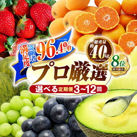 【ふるさと納税】総合ランキング8位獲得＜高評価4.72＞フルーツ定期便 果物屋が選ぶ旬のフルーツ いちご メロン びわ みかん 梨 柿 ぶどう など / 果物定期便 フルーツ 定期便 春フルーツ 夏フルーツ 秋フルーツ 冬フルーツ / 南島原市 / 贅沢宝庫 [SDZ023]