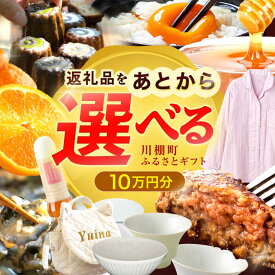 【ふるさと納税】【あとから選べる】川棚町ふるさとギフト 10万円分　長崎県 川棚町[OZZ018] / 特産品 名物 長崎和牛 トマト アスパラ 野菜 果物 棚田米 まんじゅう 和菓子 スイーツ ダンボールおもちゃ べビーグッズ 牛肉 猪肉 ジビエ 柑橘 みかん 文旦 スイートスプリング