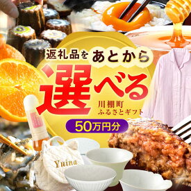 【ふるさと納税】【あとから選べる】川棚町ふるさとギフト 50万円分　長崎県 川棚町[OZZ023] / 特産品 名物 長崎和牛 トマト アスパラ 野菜 果物 棚田米 まんじゅう 和菓子 スイーツ ダンボールおもちゃ べビーグッズ 牛肉 猪肉 ジビエ 柑橘 みかん 文旦 スイートスプリング