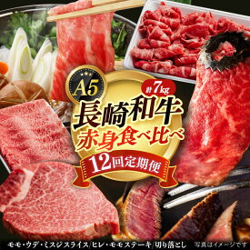【ふるさと納税】【全12回定期便】【 A5 】 赤身定期便 長崎和牛 《小値賀町》【有限会社肉の相川】[DAR035] 肉 定期便 モモステーキ 切り落とし ミスジ ヒレ ひれ 国産 和牛 長崎和牛 牛肉 ステーキ 焼肉 BBQ 赤身 A5ランク 定期便 お楽しみ 35万円 以上