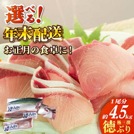 【ふるさと納税】【12/26～28発送】【時間指定必須】【数量限定】 ブリ フィレ 徳ぶり 極三撰 （原魚4.5kg程度）【徳丸】 [RAC020]ぶり ブリ 鰤 ぶりしゃぶ しゃぶしゃぶ 刺身 鮮魚 海鮮 魚 国産 新鮮 冷蔵 養殖 処理済み 年末 年内配送 年末配送