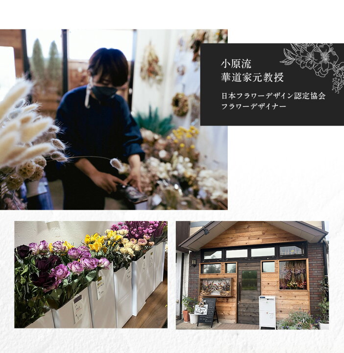 楽天市場】【ふるさと納税】ドライフラワー スワッグ Sサイズ 縦約50cm 