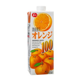 【ふるさと納税】 オレンジ100 計6L（1L×6本） オレンジ 柑橘 うんしゅうみかん 温州みかん ミカン 蜜柑 果汁100％ フルーツ くだもの 果物 果実 紙パック ジュース 飲料 国産 熊本県 熊本市 送料無料