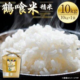 【ふるさと納税】 【先行予約】 《令和7年産》 鶴喰米 精米10kg くまさんの輝き 米 精米 白米 熊本県産 国産 送料無料 【2025年10月中旬より順次発送】